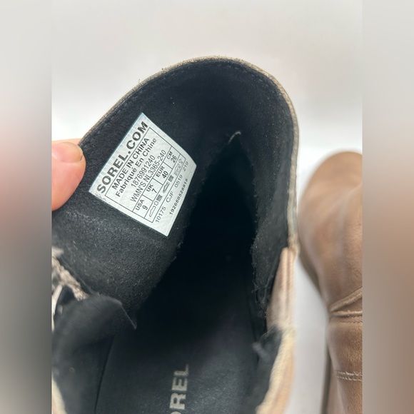 Sorel Boots Womens 9 Joan of Arctic II Wedge Waterproof Brown Leather Booties - Picture 11 of 11